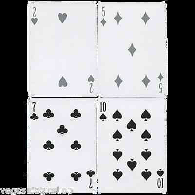 100 Hundred Years' War Silver Bicycle Playing Cards Deck - Image 4