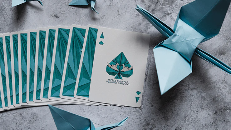 1000 Cranes v2 Playing Cards USPCC - Image 4