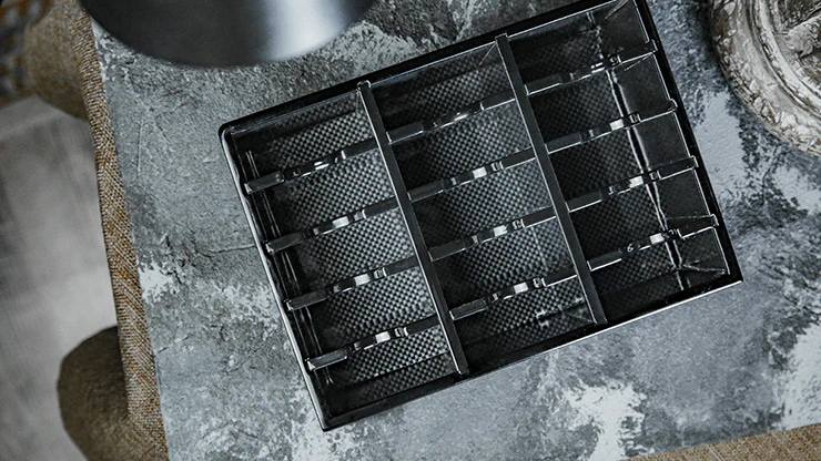 15 Deck Carbon Fiber Playing Cards Cabinet Display - Image 2