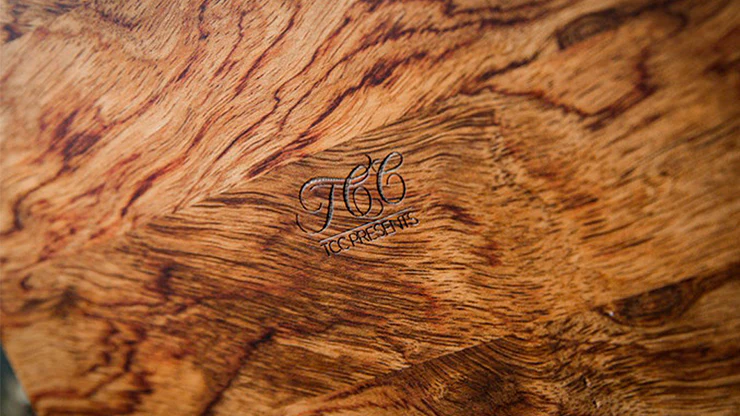 15 Deck Rosewood Wooden Playing Cards Cabinet Display - Image 3