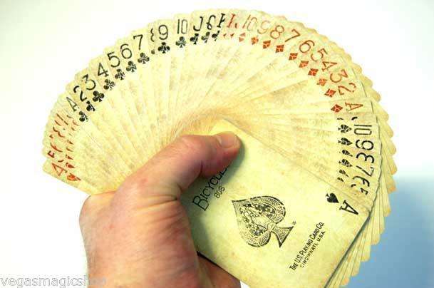 1800 Vintage Blue Bicycle Playing Cards - Image 5