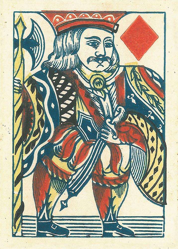 1858 Samuel Hart Reproduction Playing Cards USGS - Image 5