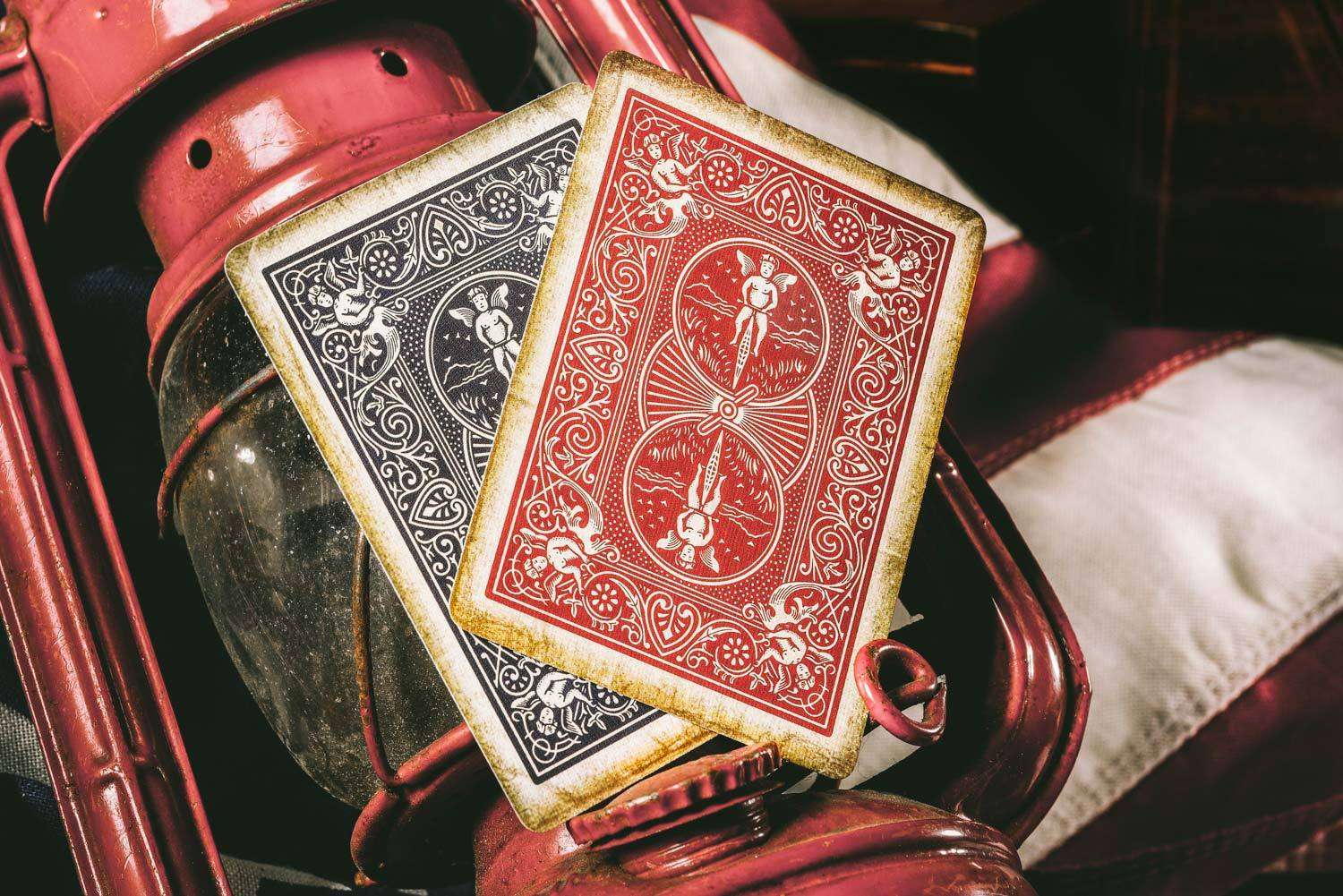 1900 Series Blue Marked Bicycle Playing Cards - Image 7