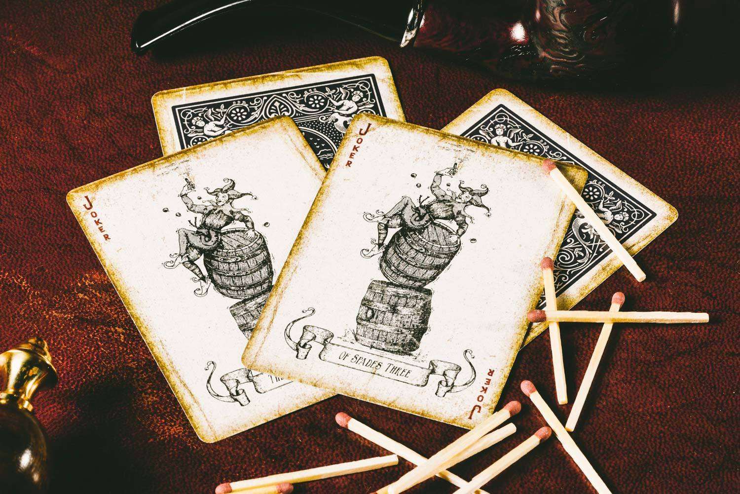 1900 Series Blue Marked Bicycle Playing Cards - Image 9