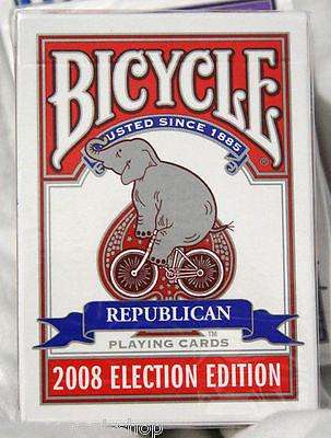 2008 Election 2 Deck Set Bicycle Playing Cards - Image 9