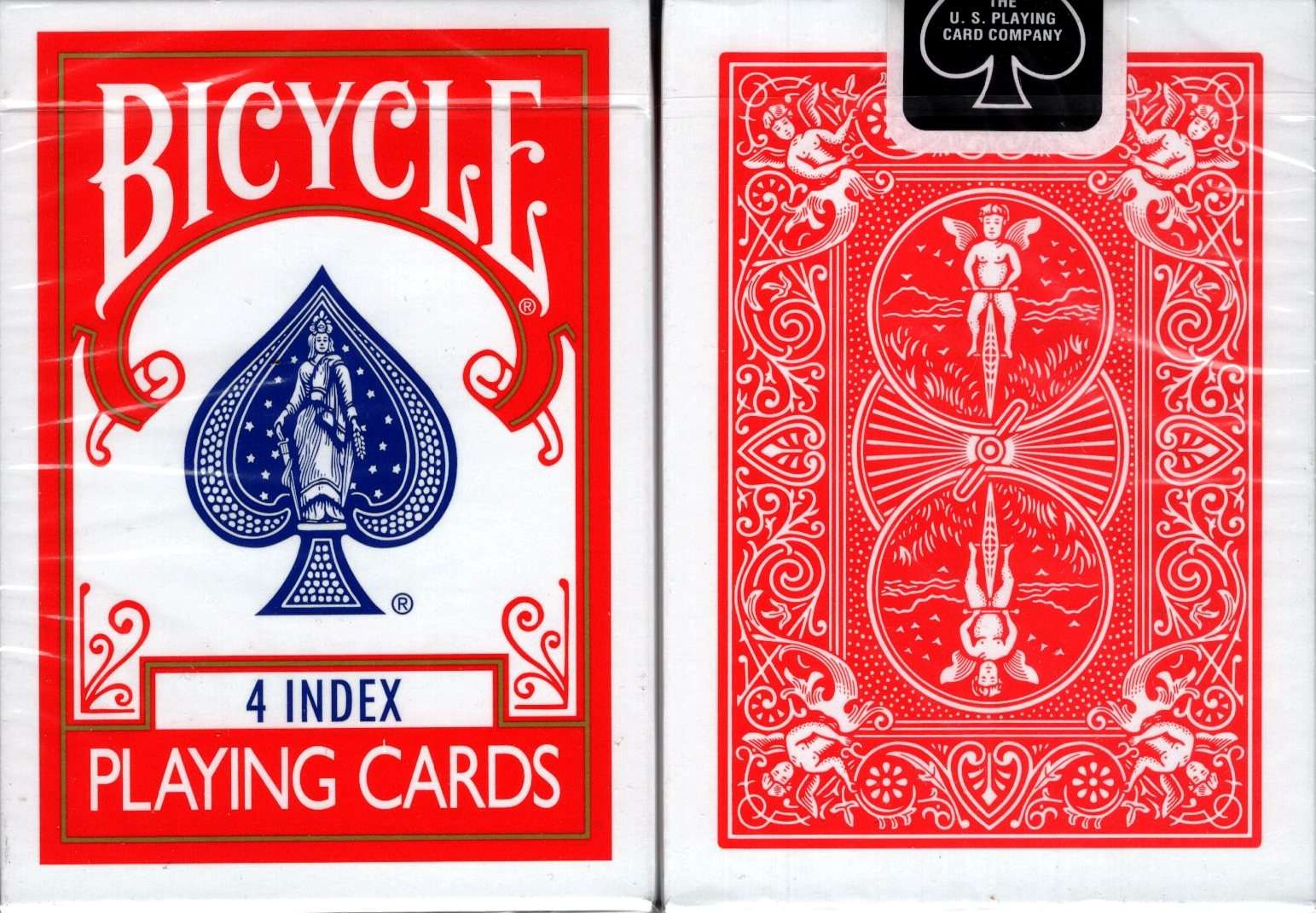 4 Index Bicycle Playing Cards - Image 3