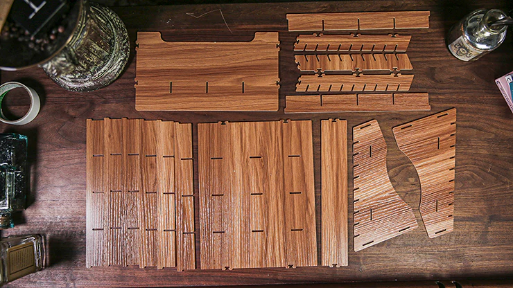 40 Deck Wooden Playing Card Display - Image 2