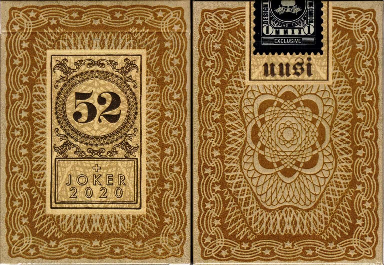 52 Plus Joker 2020 Club Deck Playing Cards EPCC