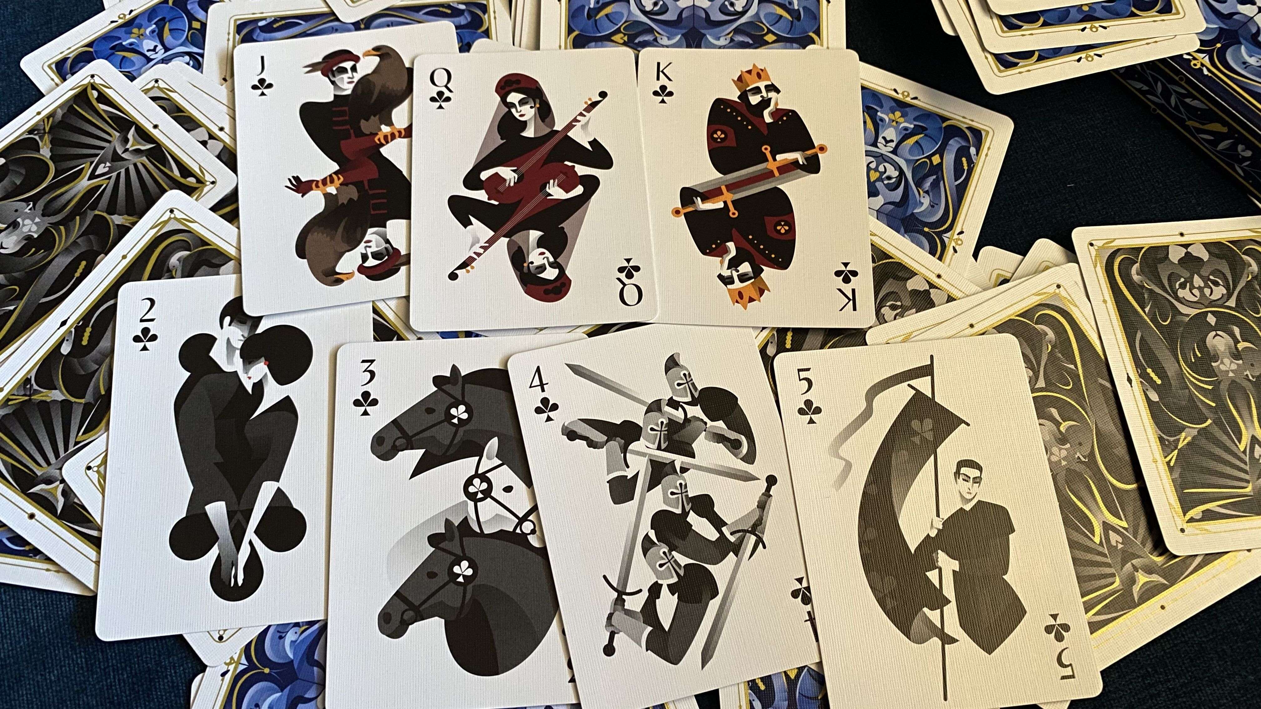 5th Kingdom Blue Playing Cards USPCC - Image 6