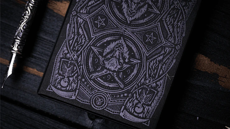 666 Skeletal Silver Playing Cards Cartamundi - Image 6