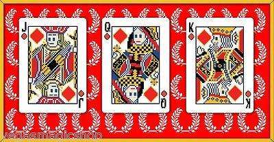 8-Bit Traditional 2 Deck Set Pixelated Bicycle Playing Cards - Image 3