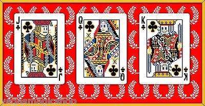 8-Bit Traditional 2 Deck Set Pixelated Bicycle Playing Cards - Image 4