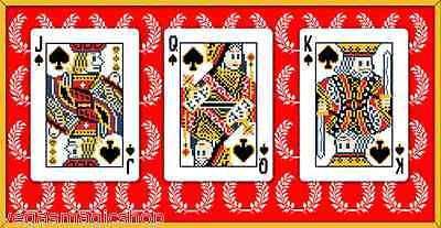 8-Bit Traditional Blue Pixelated Bicycle Playing Cards Deck - Image 8