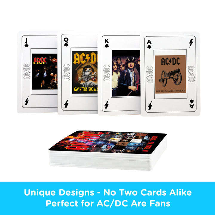 AC/DC In Rock We Trust Playing Cards Aquarius - Image 5