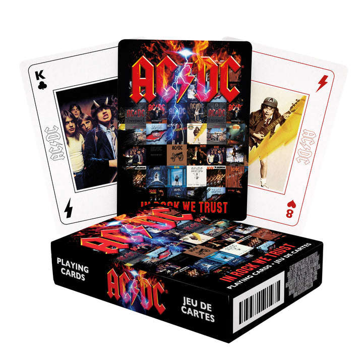 AC/DC In Rock We Trust Playing Cards Aquarius - Image 7