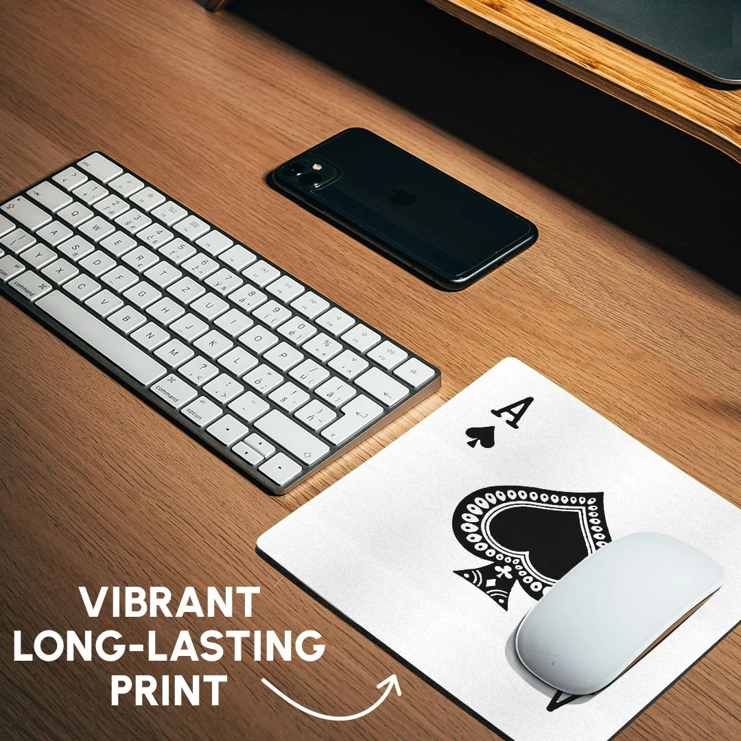 Ace of Spades Playing Card - Mouse Pad - Image 6
