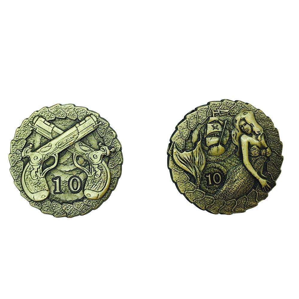 Adventure Coins – Pirates Metal Coins Set of 5 - Image 4