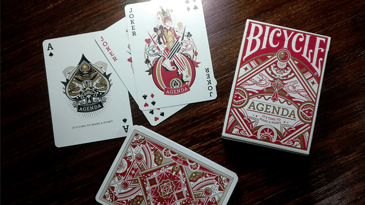Agenda Red Bicycle Playing Cards - Image 2