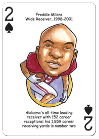 Alabama Football Heroes Playing Cards - Image 4