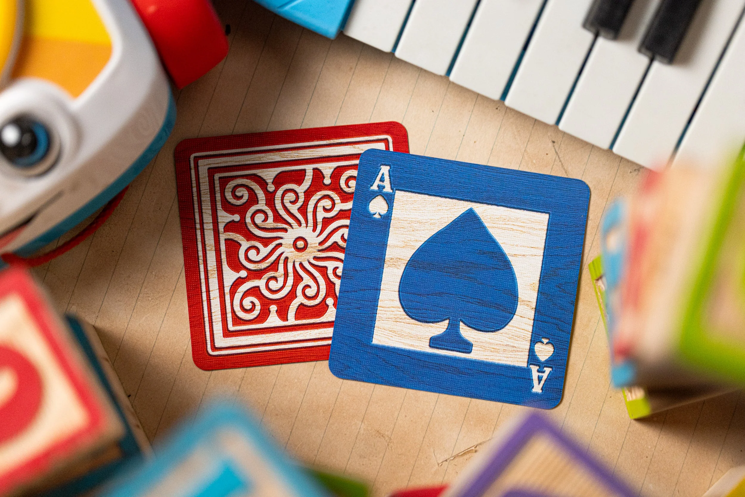 Alphabet Red Block Playing Cards by Kings Wild Project - Image 6