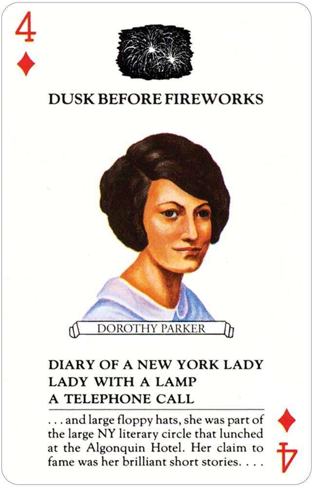 American Women Authors Playing Cards USGS - Image 4