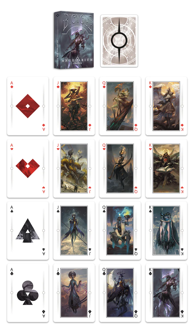Angelarium Trilogy Bicycle Playing Cards - Image 3