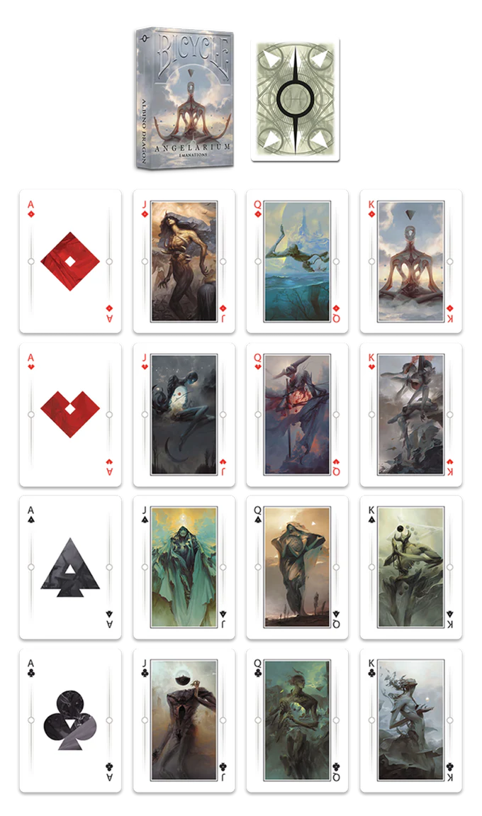 Angelarium Trilogy Bicycle Playing Cards - Image 4