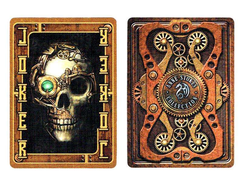 Anne Stokes Steampunk Bicycle Playing Cards USPCC - Image 5
