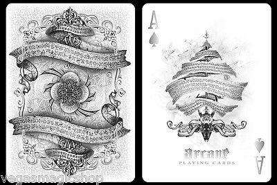 Arcane White Playing Cards USPCC - Image 4