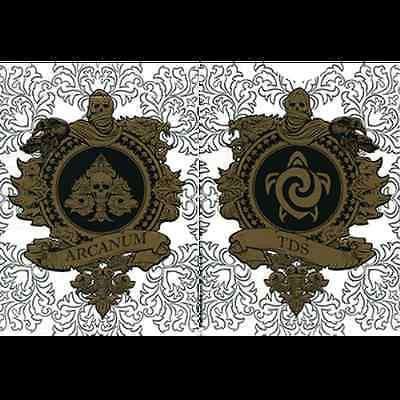 Arcanum 2 Deck Set White Black Playing Cards - Image 2