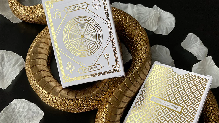 Archaios Muthos White Playing Cards - Image 5