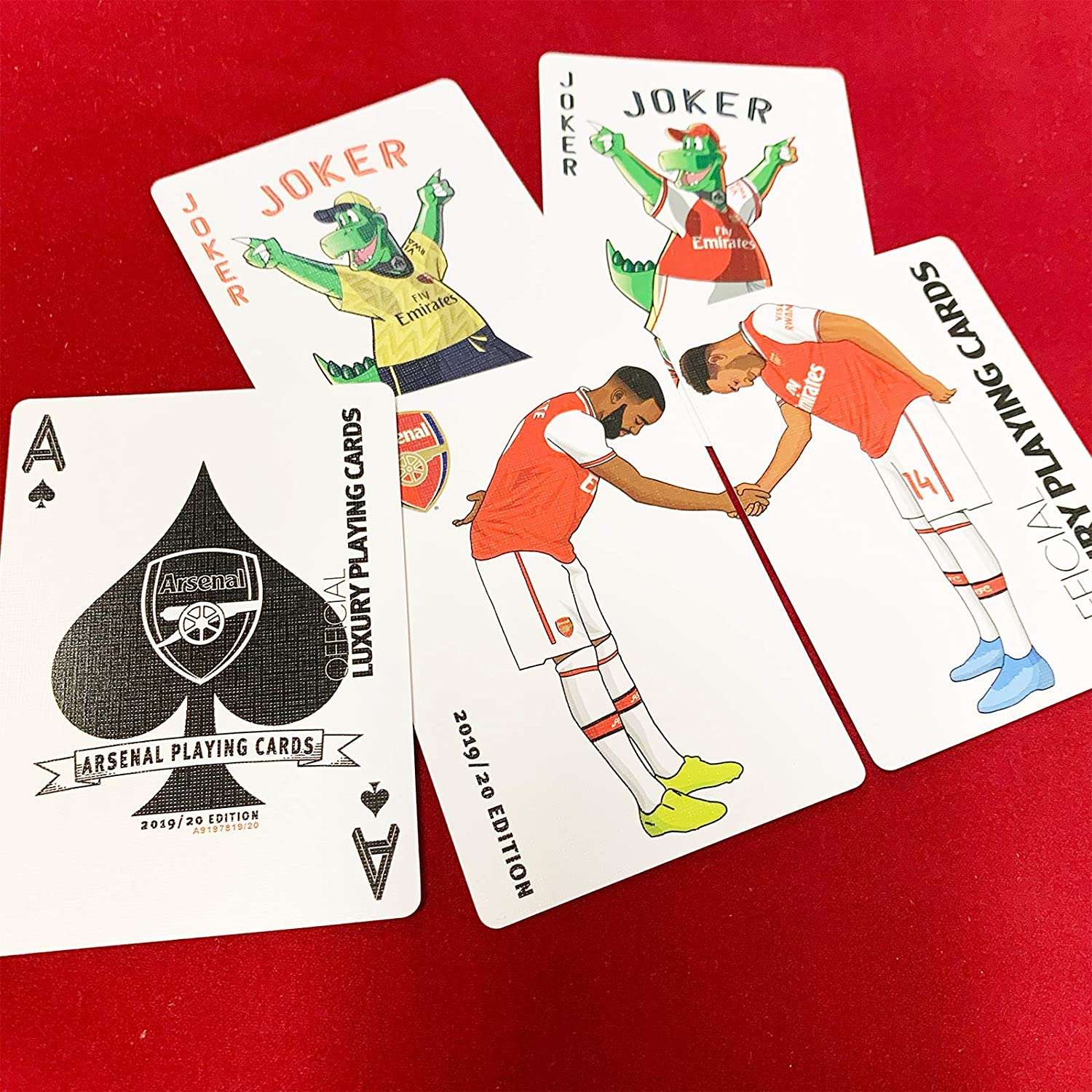 Arsenal Soccer Playing Cards - Image 4