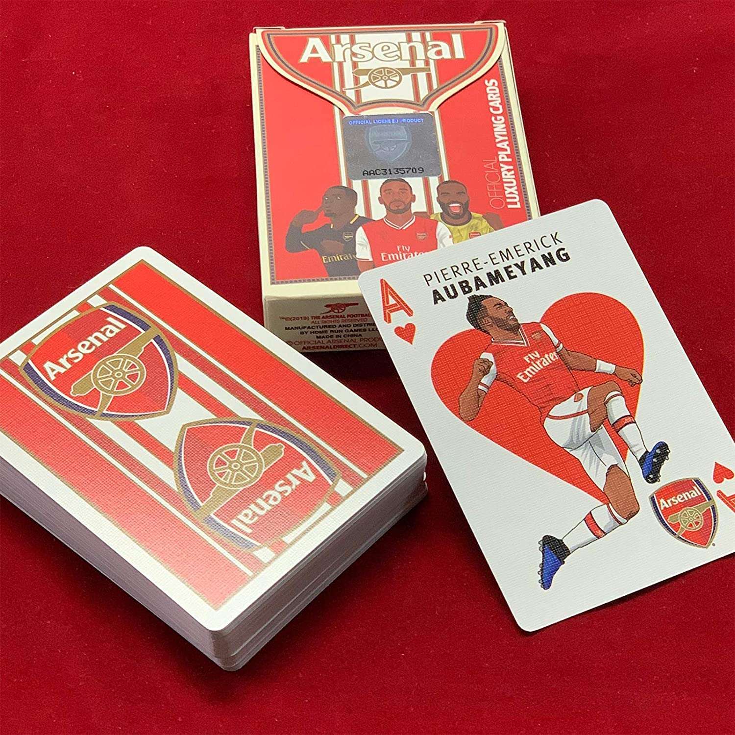 Arsenal Soccer Playing Cards - Image 5