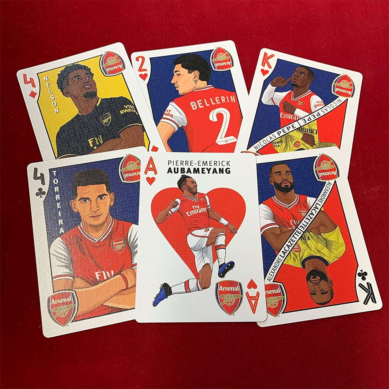 Arsenal Soccer Playing Cards - Image 6