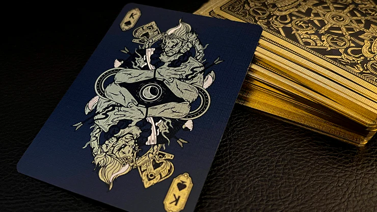 Asura Deluxe Playing Cards - Blue - Image 5