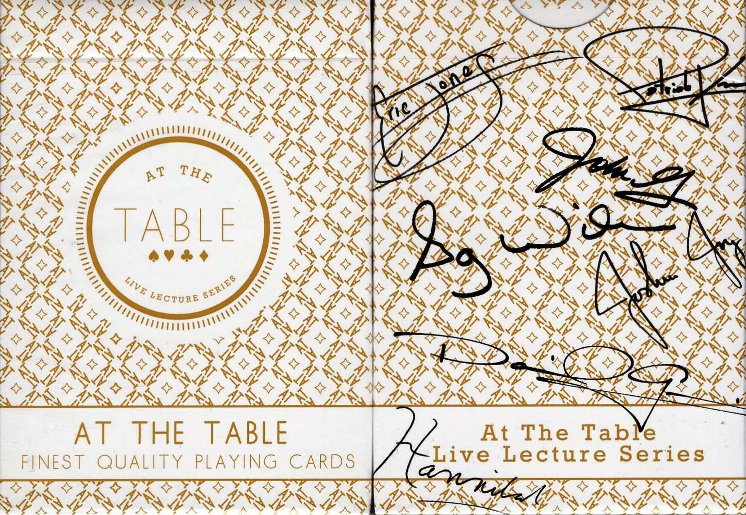 At The Table Signature Playing Cards USPCC
