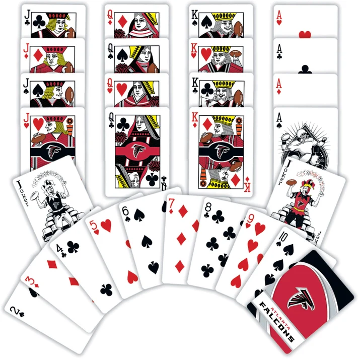 Atlanta Falcons Playing Cards by Masterpieces - Image 2