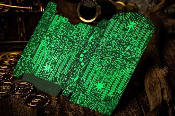 Atlantis Gilded Playing Cards 2 Deck Set USPCC - Image 12