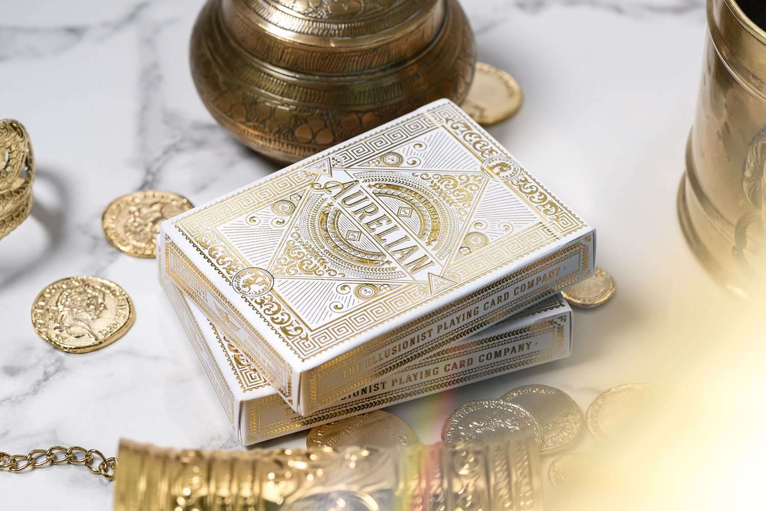 Aurelian White Playing Cards Cartamundi - Image 11