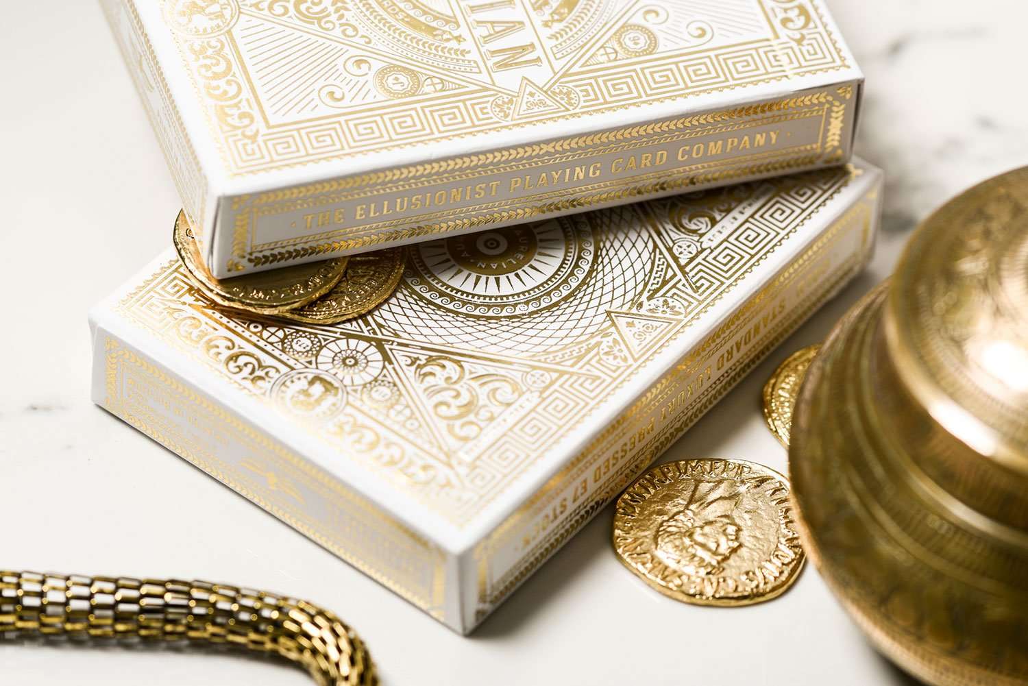 Aurelian White Playing Cards Cartamundi - Image 5