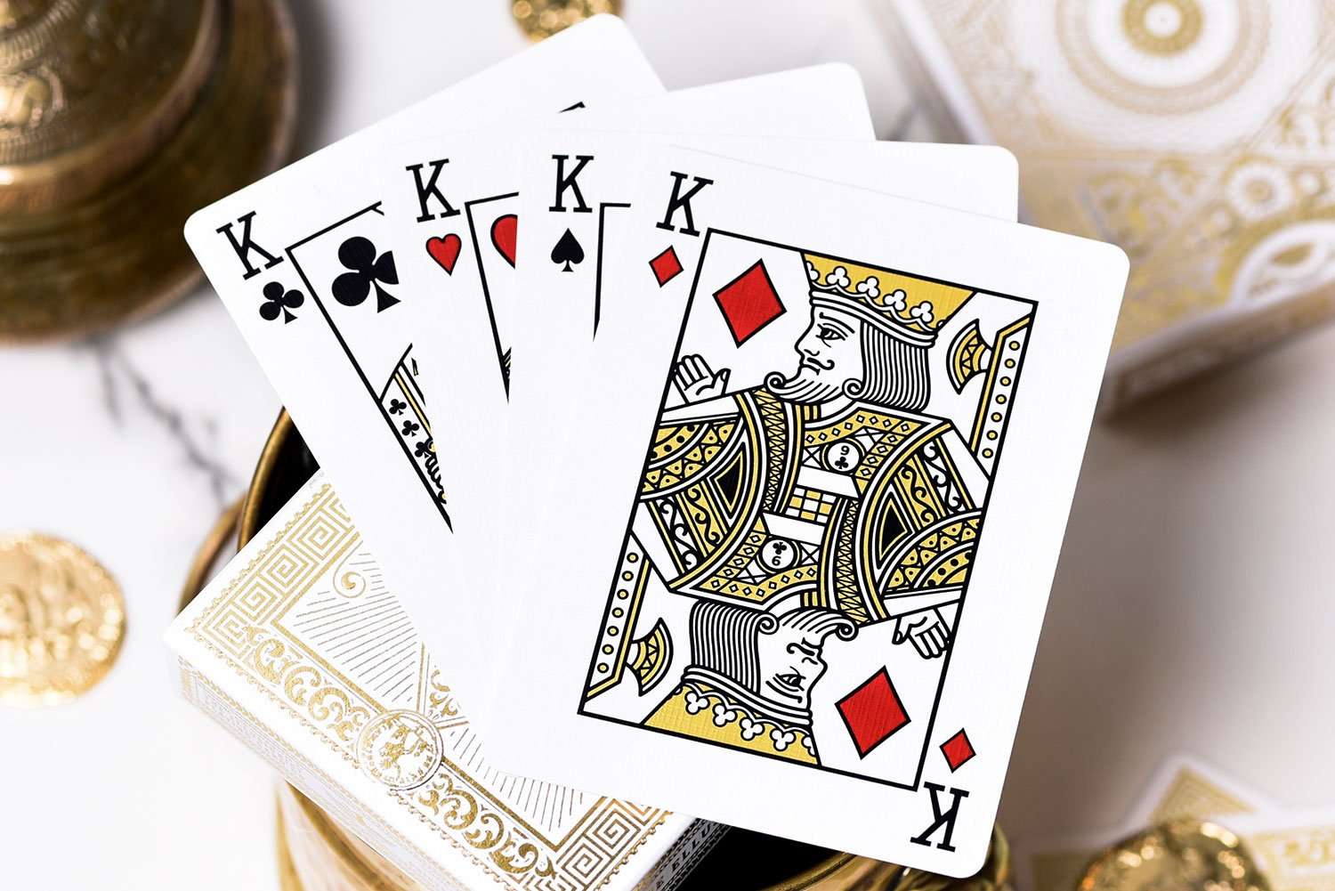 Aurelian White Playing Cards Cartamundi - Image 7