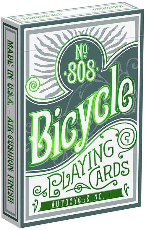 Autocycle No. 1 Green Bicycle Playing Cards - Image 7