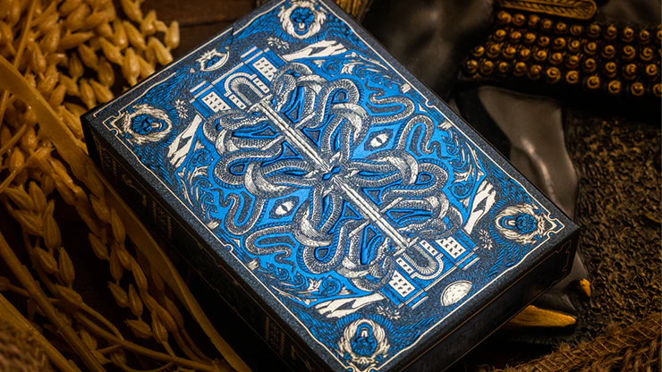 Babylon Cerulean Blue Playing Cards TPCC - Image 2