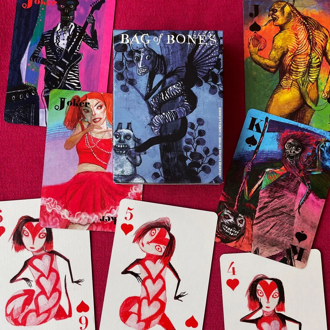 Bag of Bones Playing Cards - Sinister Stories Await - Image 2