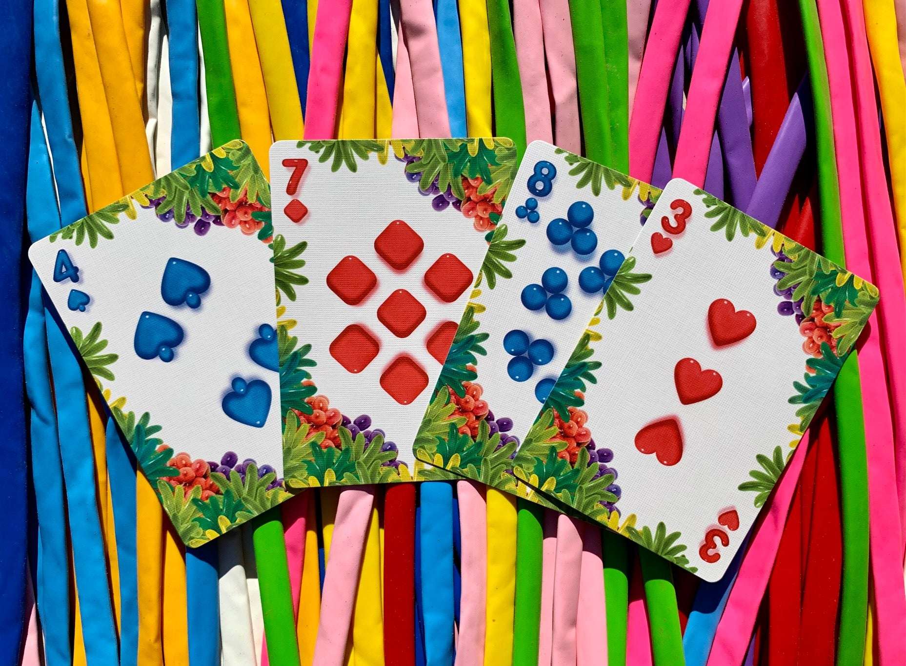 Balloon Jungle Bicycle Playing Cards - Image 5