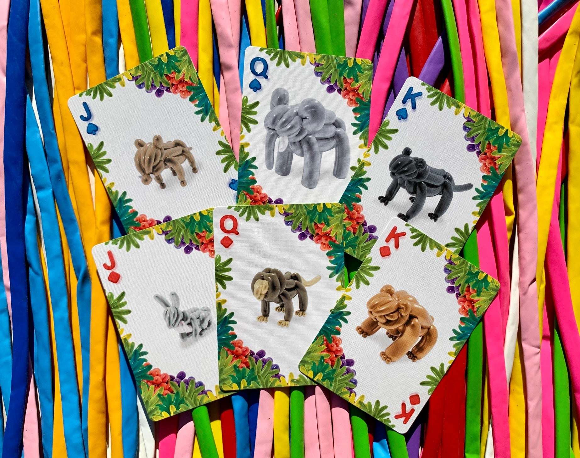 Balloon Jungle Gilded Bicycle Playing Cards - Image 7