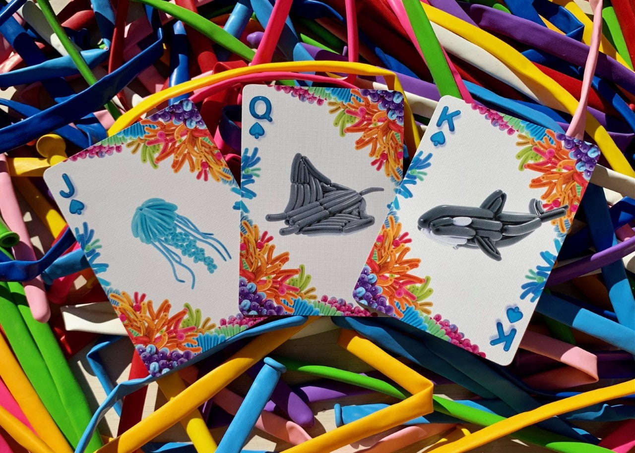Balloon Ocean Bicycle Playing Cards - Image 3