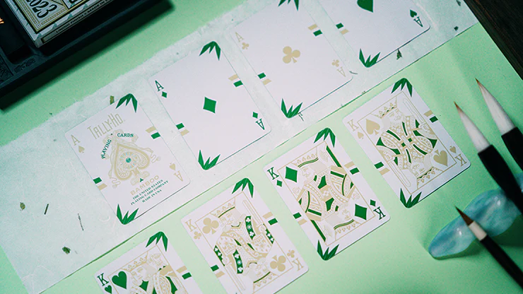 Bamboo Tally-Ho Playing Cards - Image 2