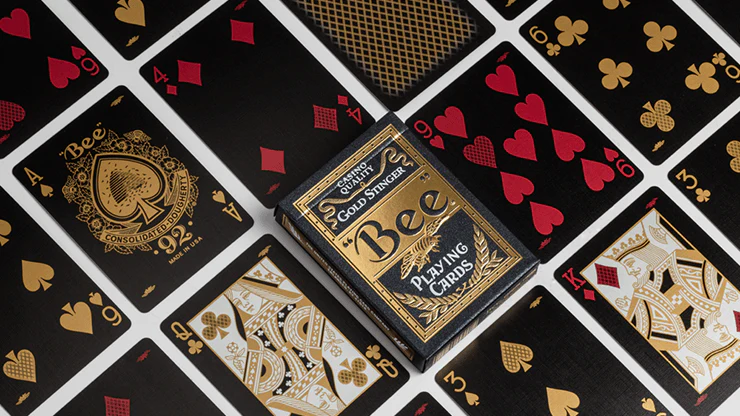 Bee Gold Stinger Playing Cards - Image 3