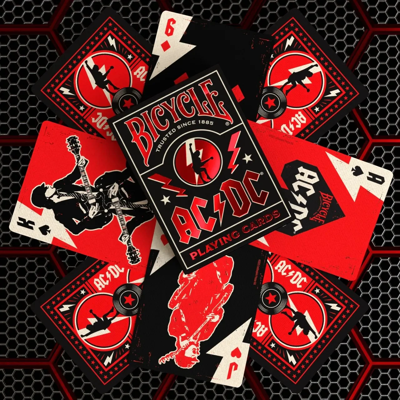Bicycle AC/DC Playing Cards - Amp Up Your Game Night - Image 3